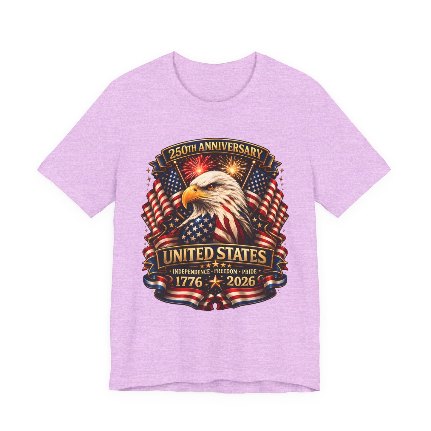 1776–2026 United States 250th Anniversary Eagle T-Shirt
