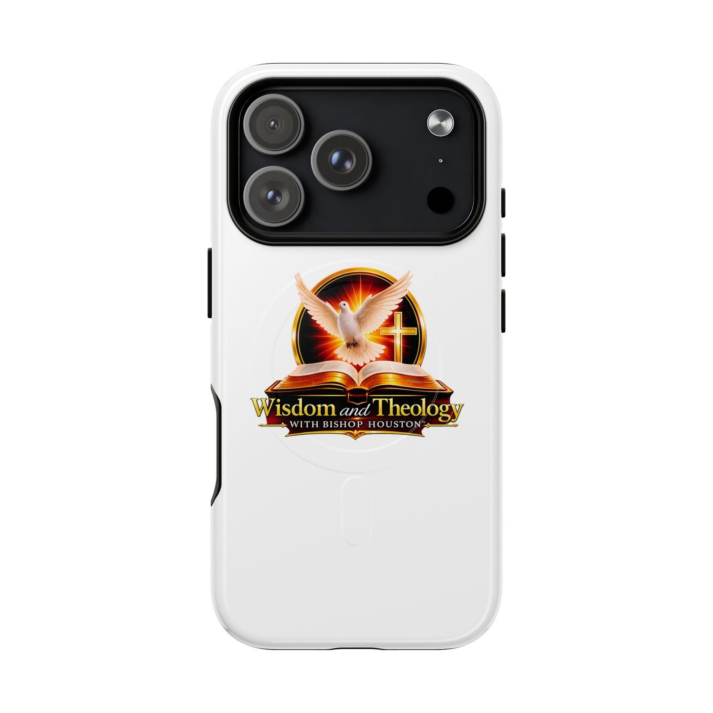 Wisdom and Theology Phone Case — Tough Magnetic Christian iPhone Cover