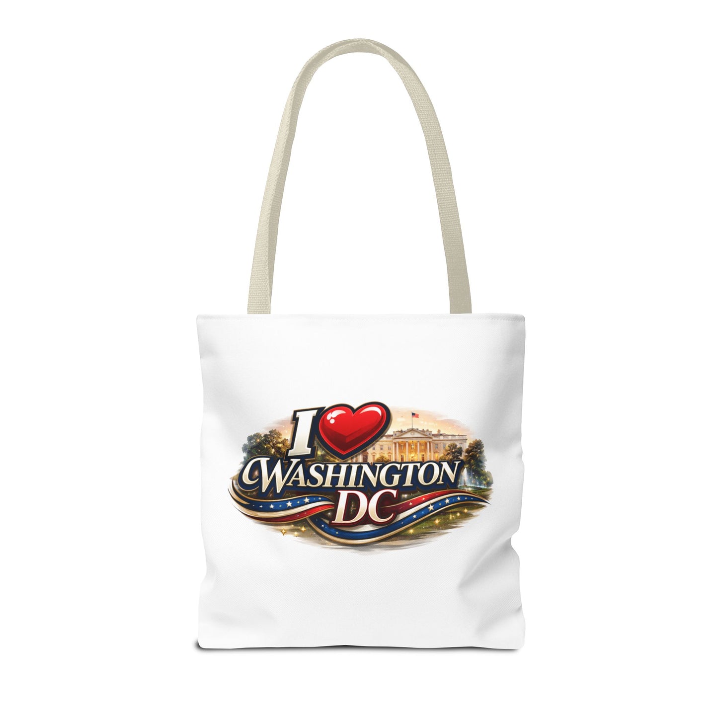 I  Washington DC Tote Bag — Souvenir City Landmark Shopper