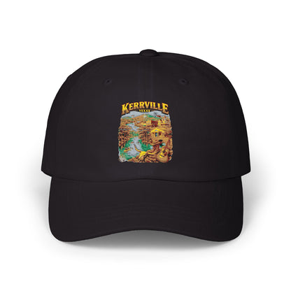 Dad Cap — Vintage Golden Lion Patch Graphic