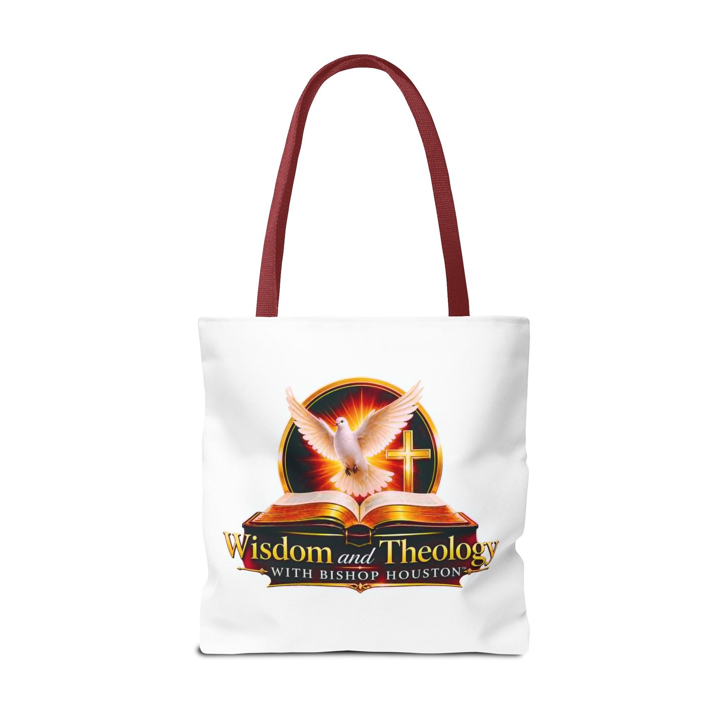Christian Wisdom & Theology Tote Bag — 'Wisdom and Theology with Bishop Houston' Inspirational Faith Tote