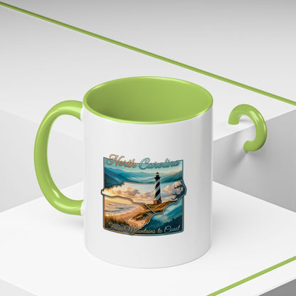 Coastal Lighthouse Coffee Mug – From Mountains to Coast Accent Mug