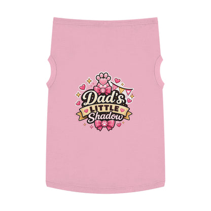 Dad's Little Shadow Pet Tank Top
