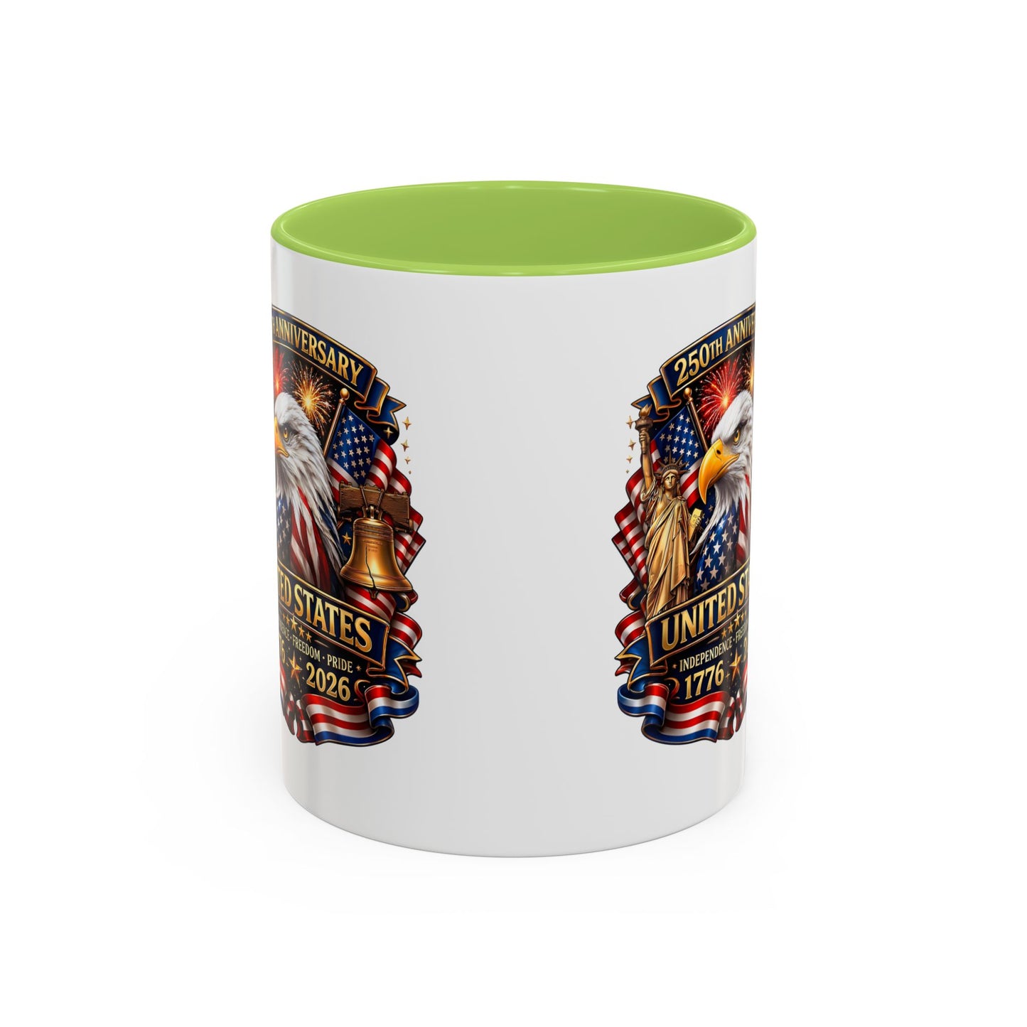 250th Anniversary United States Eagle Coffee Mug – Patriotic 1776–2026 Accent Mug