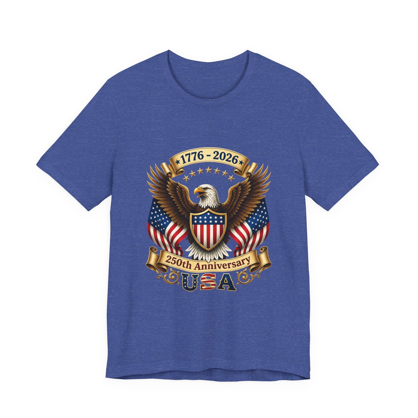 250th Anniversary USA Eagle T-Shirt — 1776–2026 Patriotic Tee