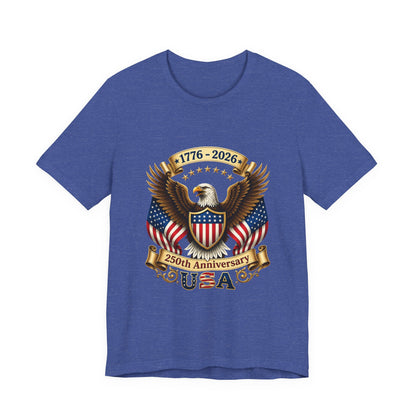250th Anniversary USA Eagle T-Shirt — 1776–2026 Patriotic Tee
