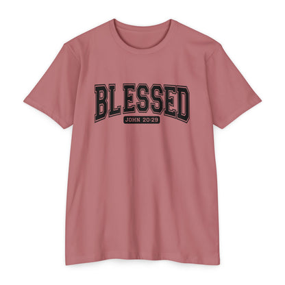 Blessed John 20:29 T-Shirt — Christian Faith Graphic Tee