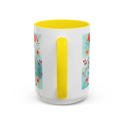 Mother Coffee Mug — “Not Just a Word but a Whole World” Floral Gift (11/15oz)