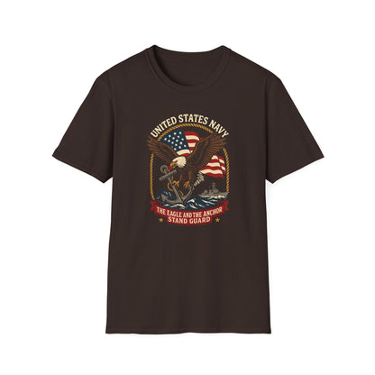 United States Navy The Eagle and the Anchor Stand Guard T-Shirt