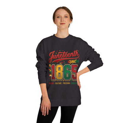 Juneteenth 1865 Crewneck Sweatshirt — History • Culture • Freedom