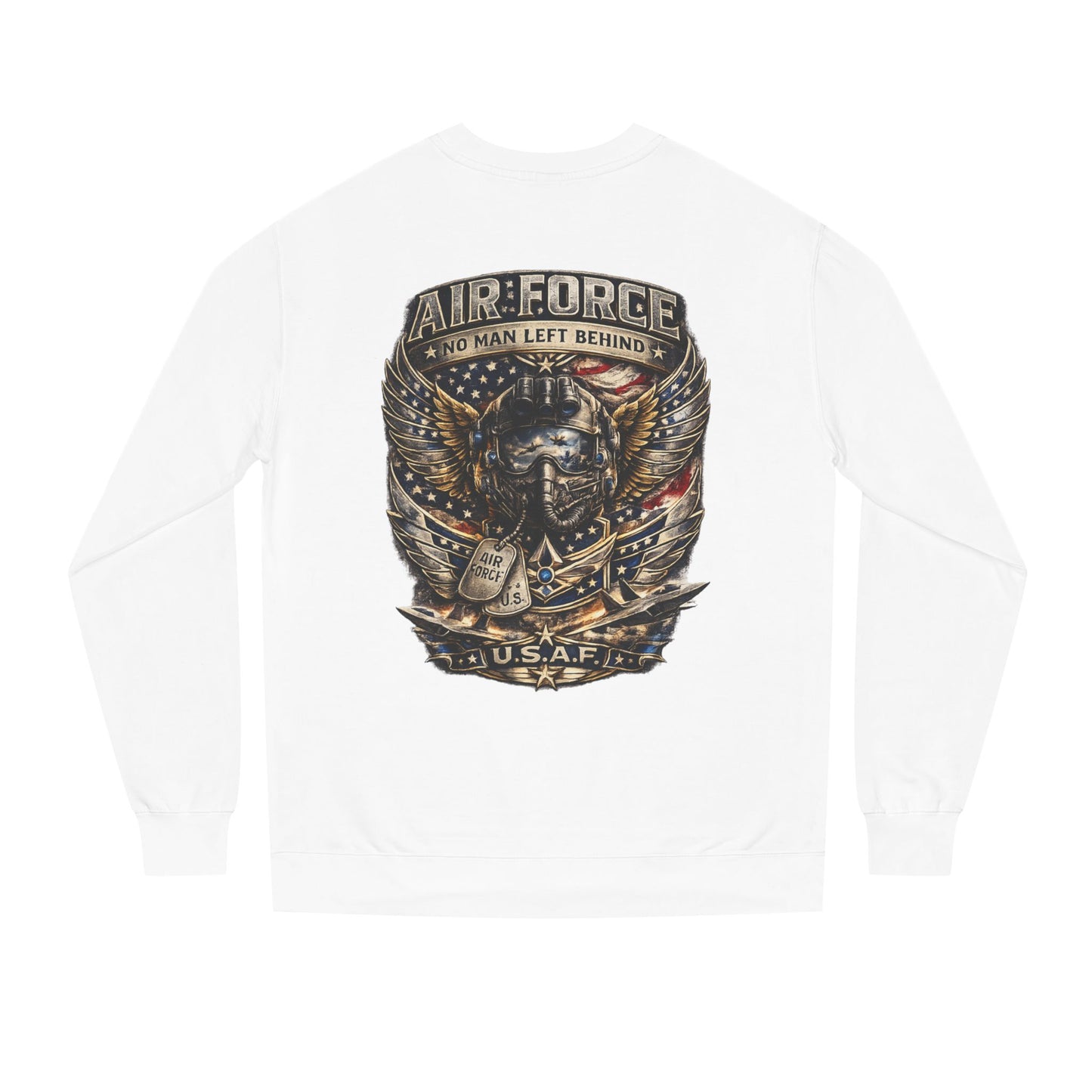 Air Force 'No Man Left Behind' Crewneck Sweatshirt