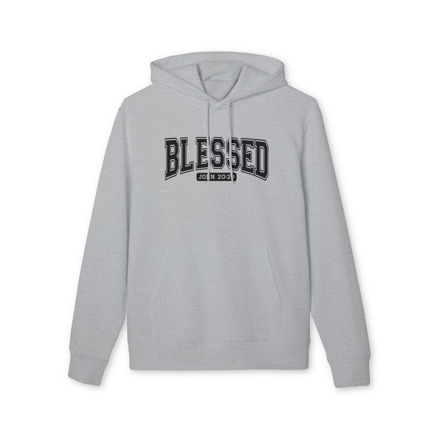 Blessed Hoodie – John 20:21 Christian Pullover, Faith-Based Religious Sweatshirt