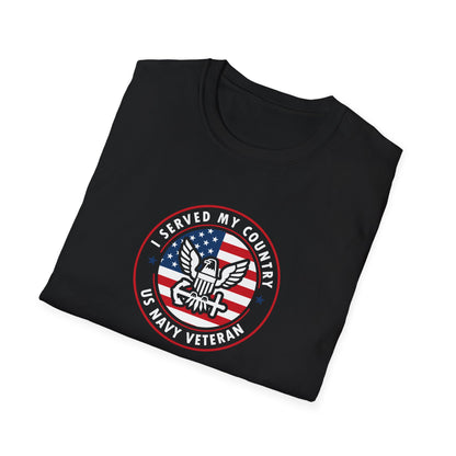 I Served My Country US Navy Veteran T-Shirt