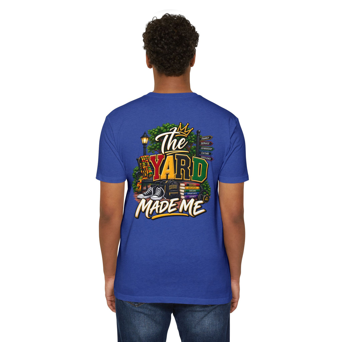 The Yard Made Me T-Shirt — Retro Urban Streetwear Tee