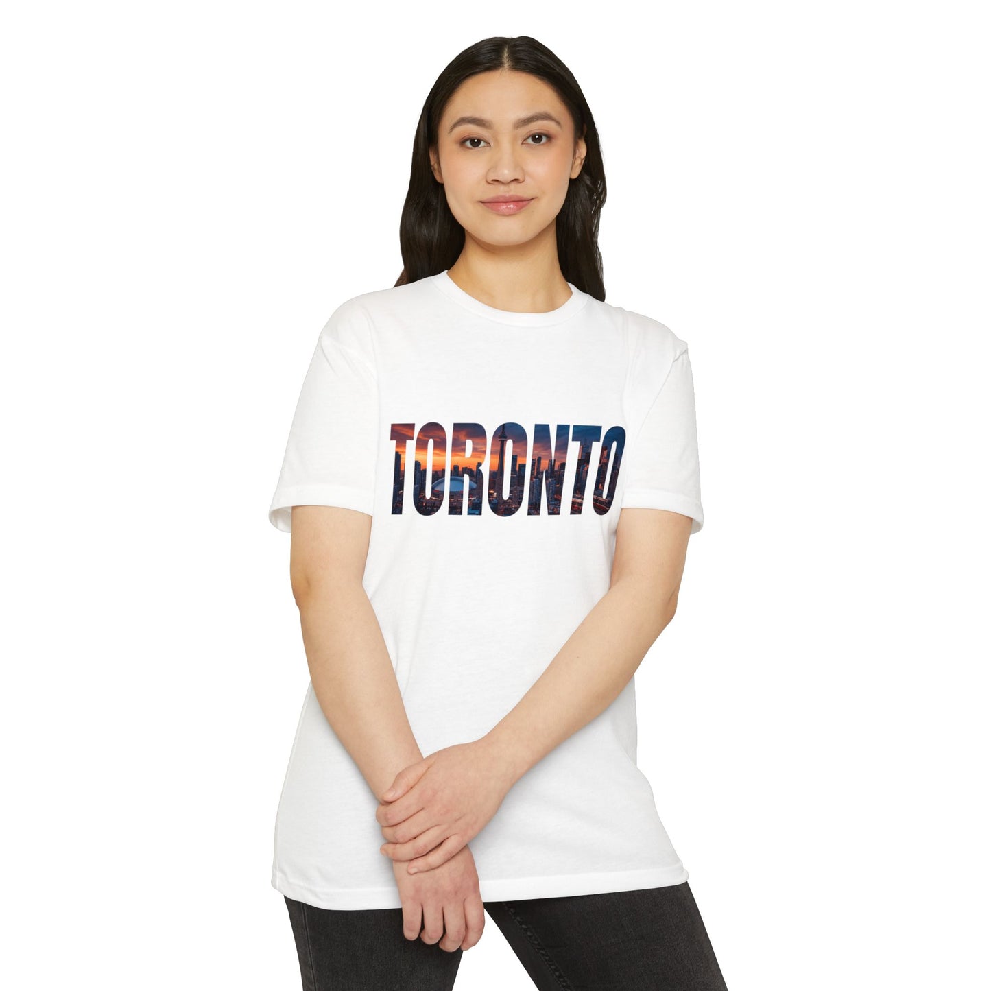 Toronto Skyline T‑Shirt — Retro City Text Tee