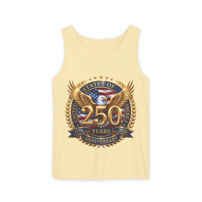 250 Years Anniversary Eagle Tank Top — United States Bicentennial Celebration Tee