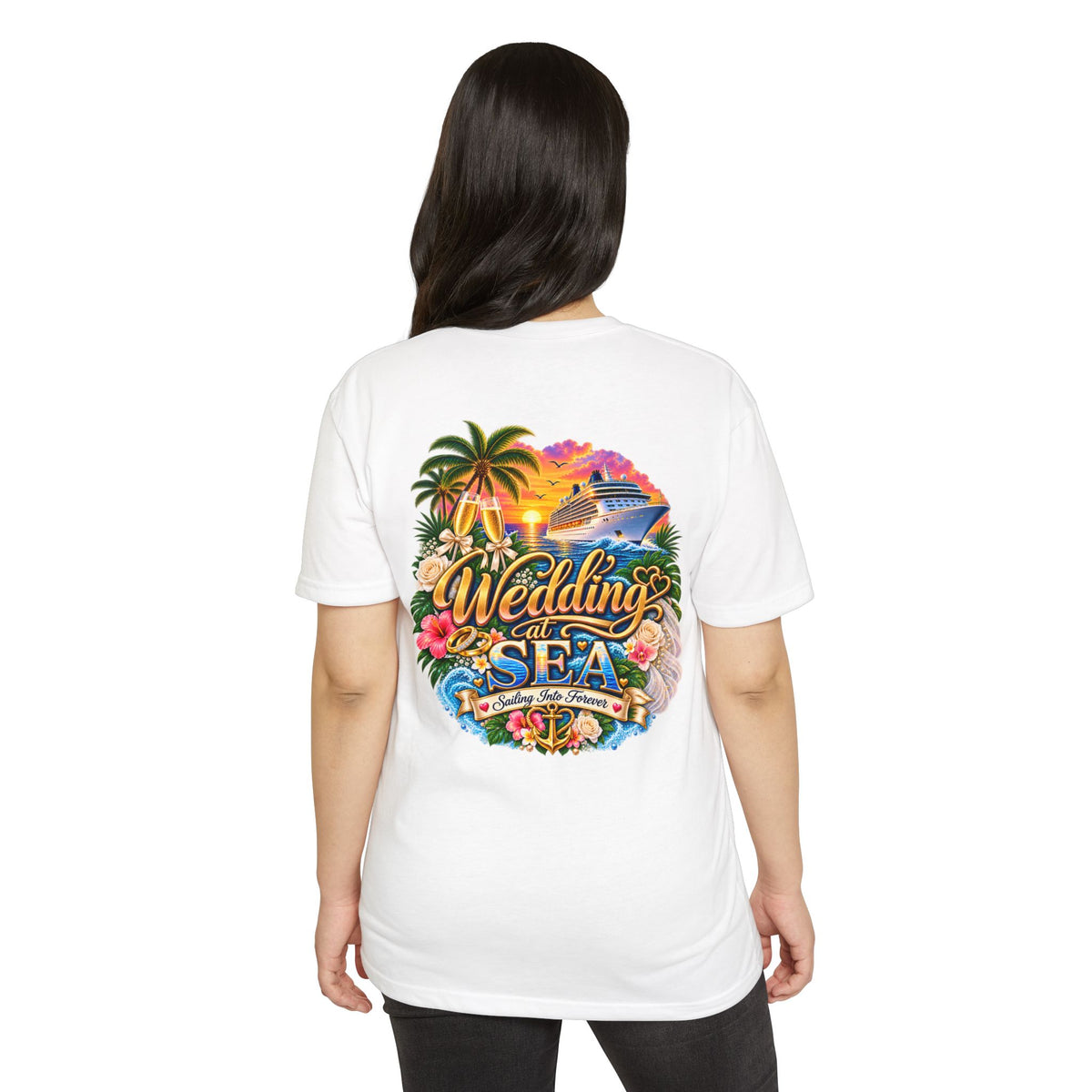 Wedding at Sea Cruise T‑Shirt