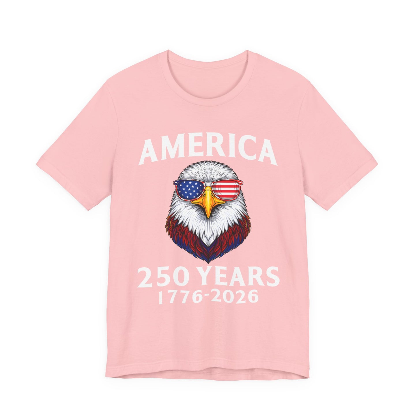 America 250 Years Tee — Patriotic Bald Eagle 1776-2026 T-Shirt
