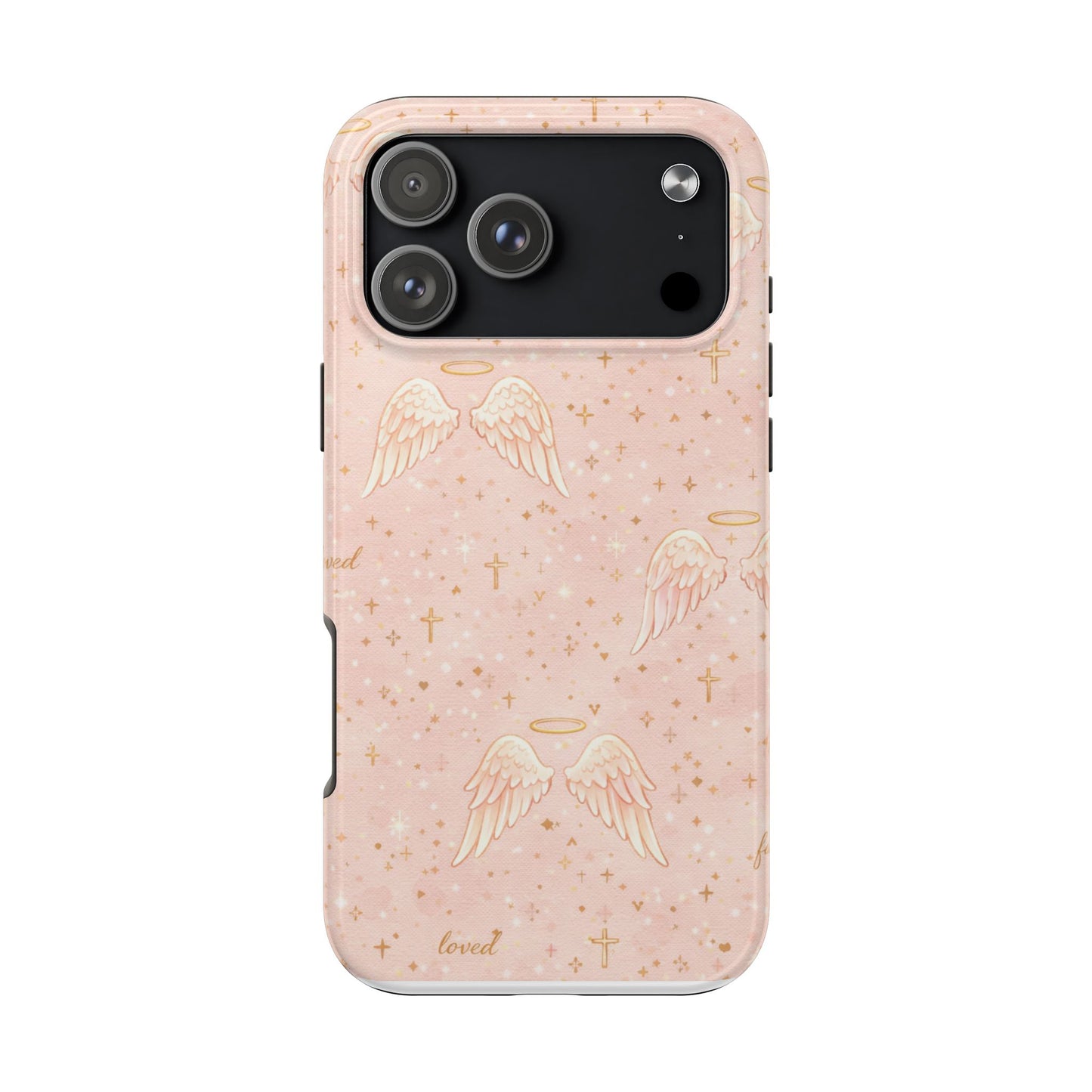 Faith & Grace Angels Phone Case | Christian floral iPhone Case