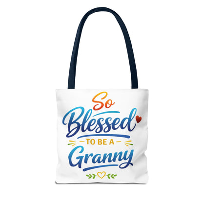 So Blessed to Be a Granny Tote Bag — Gift Tote for New Grandmothers