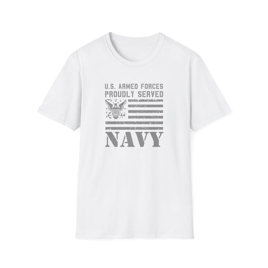 U.S. Armed Forces Proudly Served Navy T-Shirt