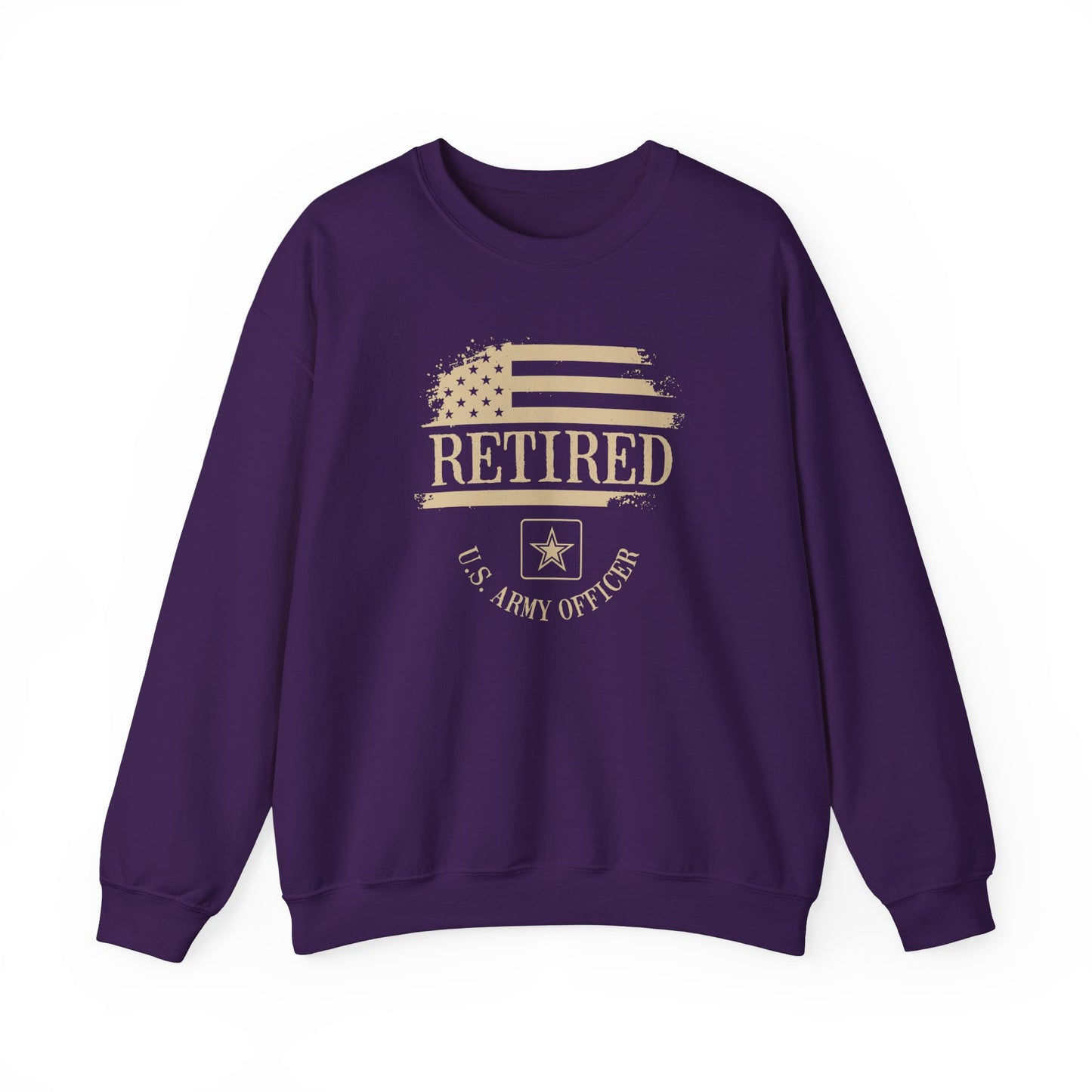Retired U.S. Army Officer Sweatshirt