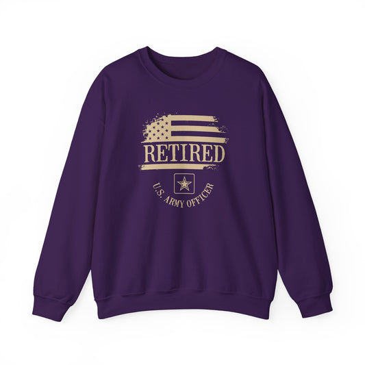 Retired U.S. Army Officer Sweatshirt