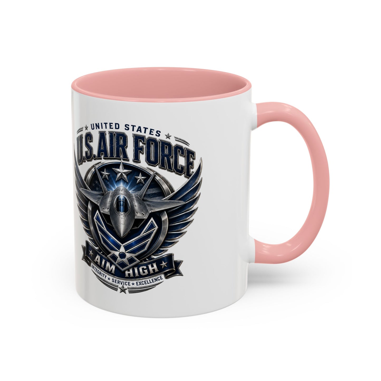 U.S. Air Force Aim High Accent Coffee Mug (11/15oz)