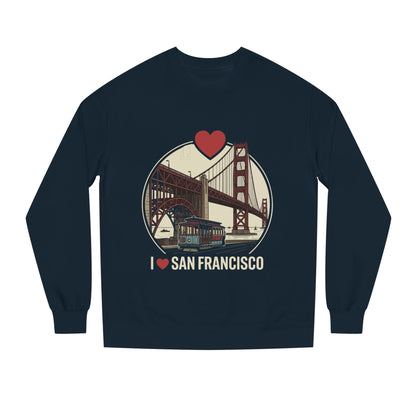 San Francisco Sweatshirt – I  San Francisco Golden Gate Bridge Crewneck