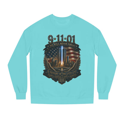 9/11 Never Forget Memorial Sweatshirt – In Memory of the Lives Lost