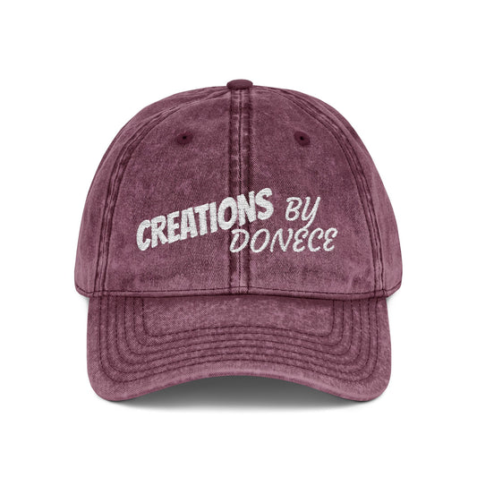 Vintage Cap (Embroidery)