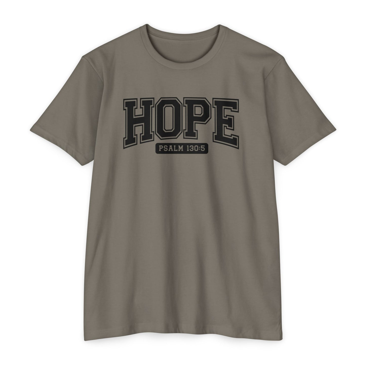 Hope Psalm 130:5 T-Shirt — Inspirational Faith Tee