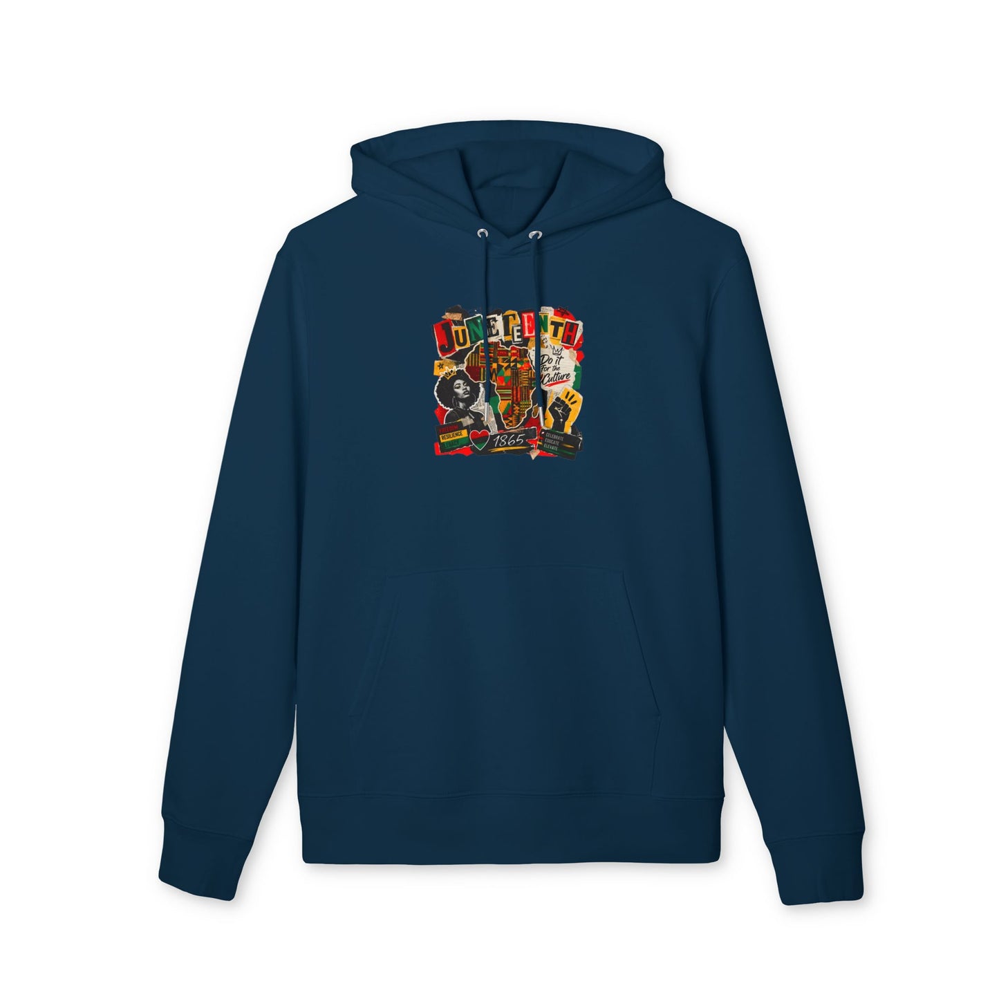 Juneteenth Celebration Hoodie — Black History Unity Graphic Pullover