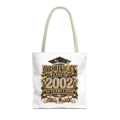 Class of 2002 Reunion Tote Bag — 24 Years Later "Still Classy" Graduation Keepsake