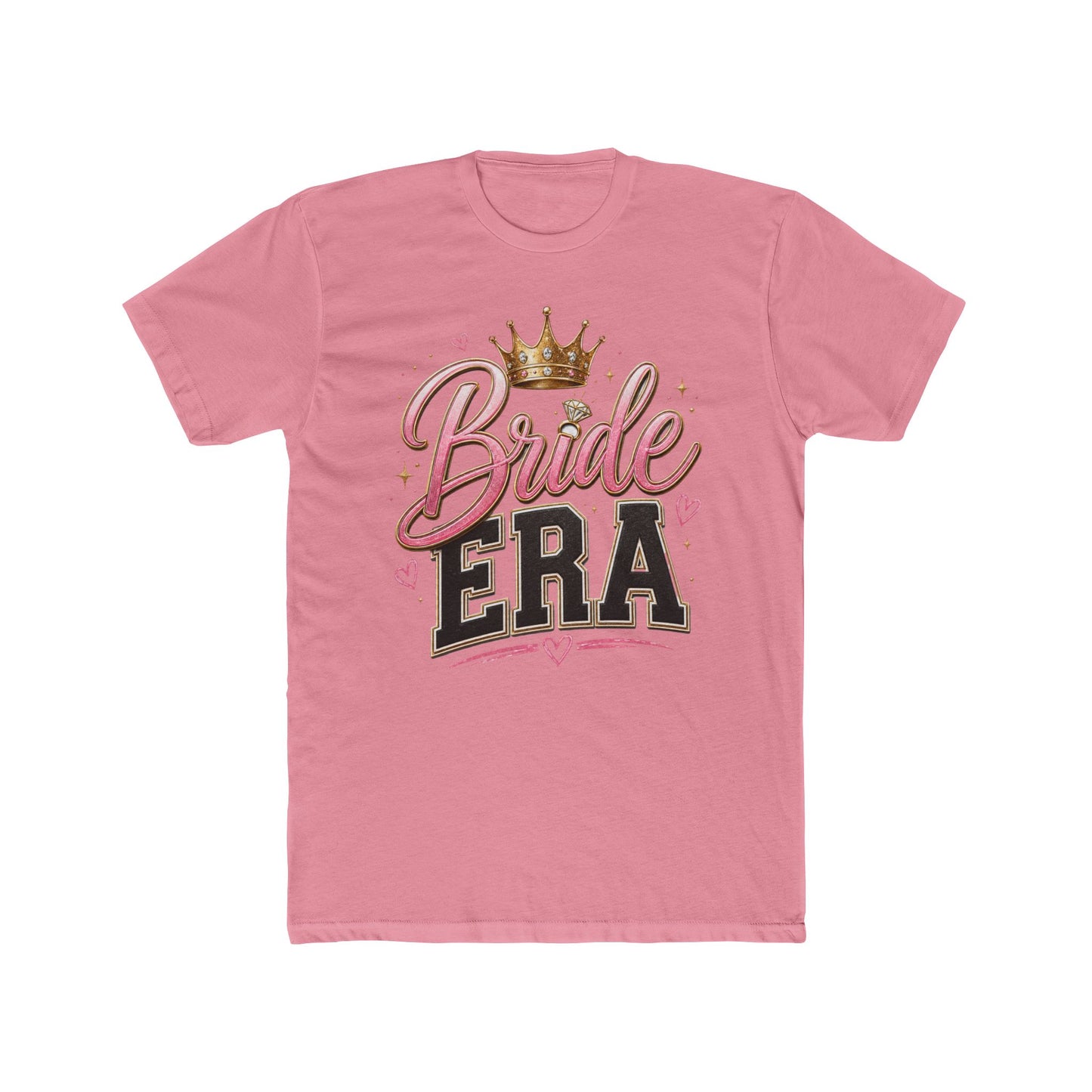 Bride Era T-Shirt — Bridal Party Bachelorette Tee with Crown Design