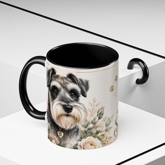 Life Is Better With a Miniature Schnauzer Accent Coffee Mug