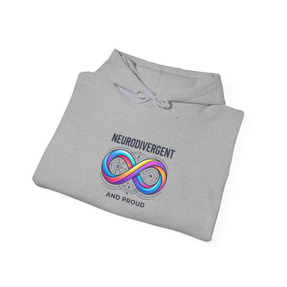 Neurodivergent Infinity Logo Hoodie | autistic pride, affirming