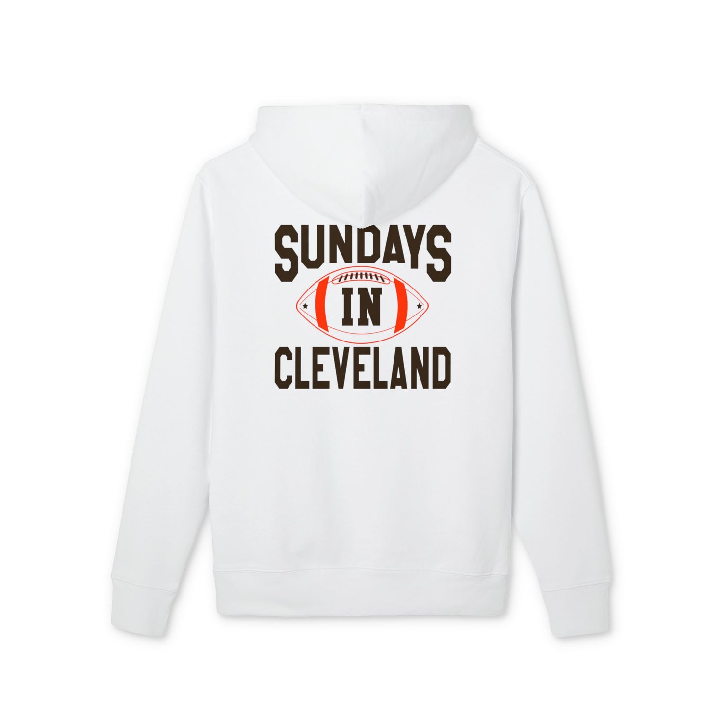 Sundays in Cleveland Football Hoodie — Game Day Cleveland Browns Pullover