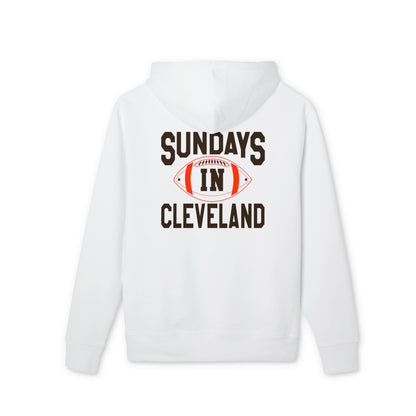 Sundays in Cleveland Football Hoodie — Game Day Cleveland Browns Pullover