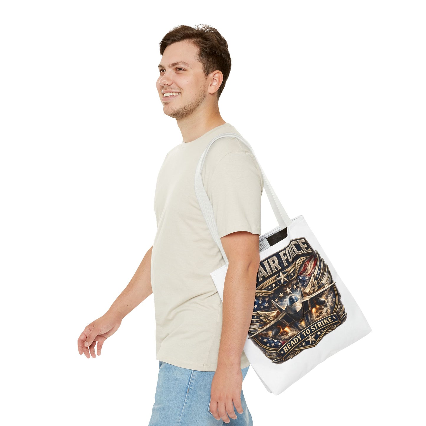 U.S. Air Force "Ready to Strike" Tote Bag