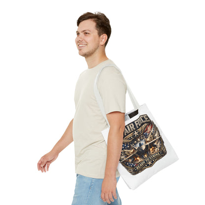 U.S. Air Force "Ready to Strike" Tote Bag