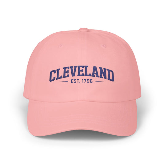 Cleveland Dad Cap – 'CLEVELAND Est. 1796' Embroidered Cotton Baseball Hat