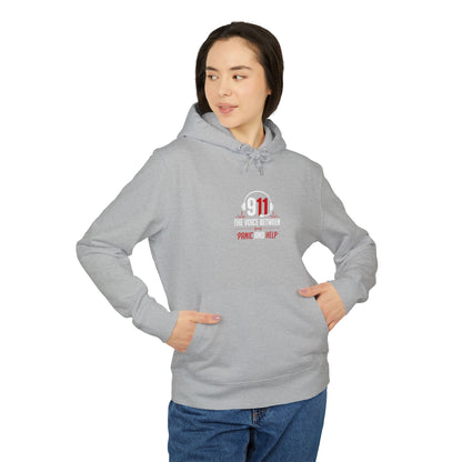 911 Dispatcher Hoodie — “The Voice Between Panic and Help” Emergency Responder Pullover