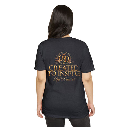 Created to Inspire T-Shirt — Inspirational Graphic Tee