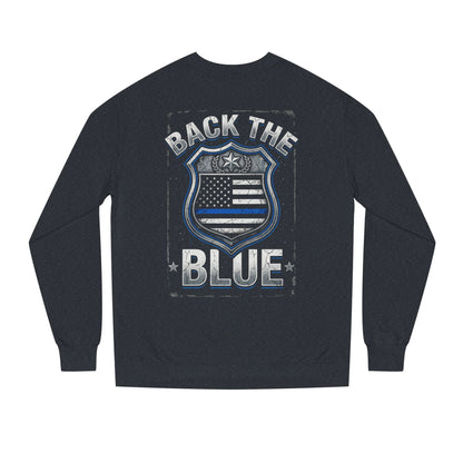 Back the Blue Sweatshirt — Police Support Crewneck