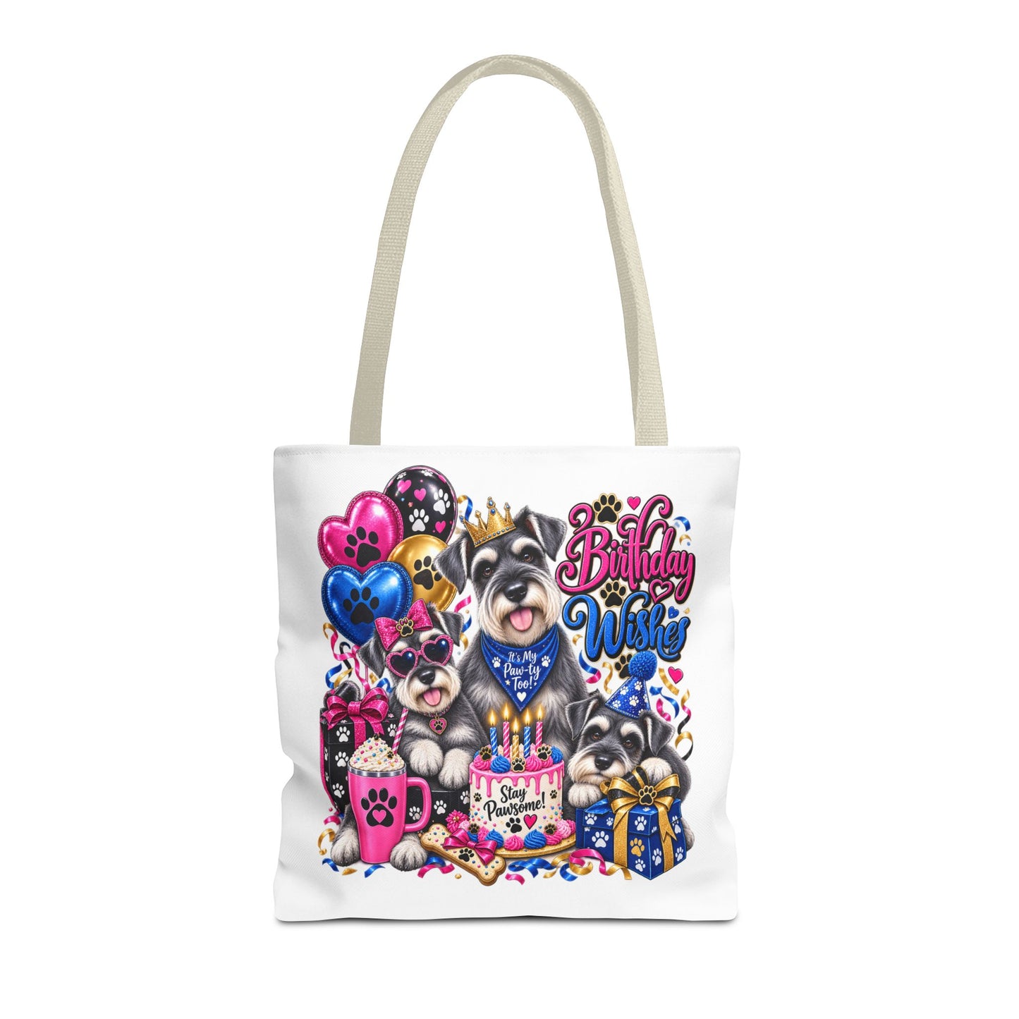 Birthday Wishes Dog Tote