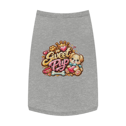 Sweet Pup Dog Tank Top — Cute Puppy Graphic Pet Tee