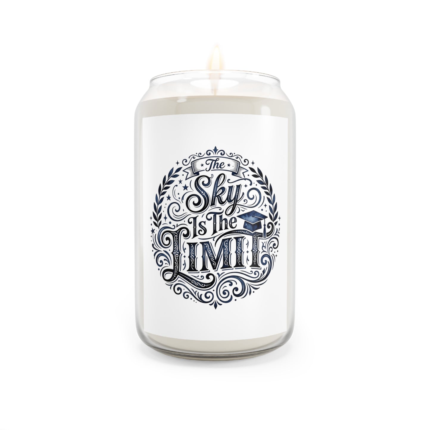 Motivational Soy Candle – “The Sky Is The Limit” 13.75oz