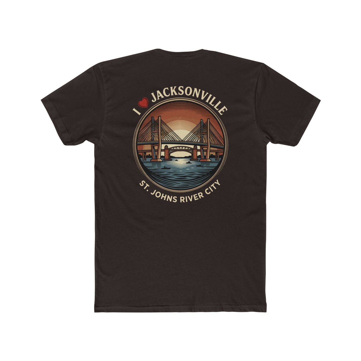 Jacksonville St. Johns River City Tee — I  Jacksonville Graphic T-Shirt