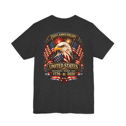 1776–2026 United States 250th Anniversary Eagle T-Shirt